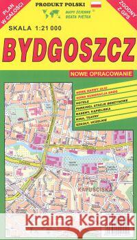 Bydgoszcz 1:21 000 plan miasta PIĘTKA  5907800421125 Piętka