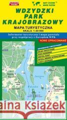 Wdzydzki Park krajobrazowy mapa turystyczna 1:40 000  5907800422689 Wydawnictwo Kartograficzne