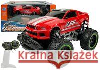 Auto zdalnie sterowane R/C 6.5 km/h czerwone  5908275994688 Lean Toys