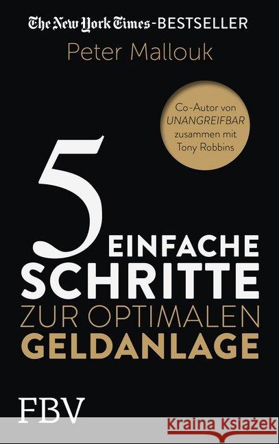 5 einfache Schritte zur optimalen Geldanlage Mallouk, Peter 9783959722360 FinanzBuch Verlag - książka