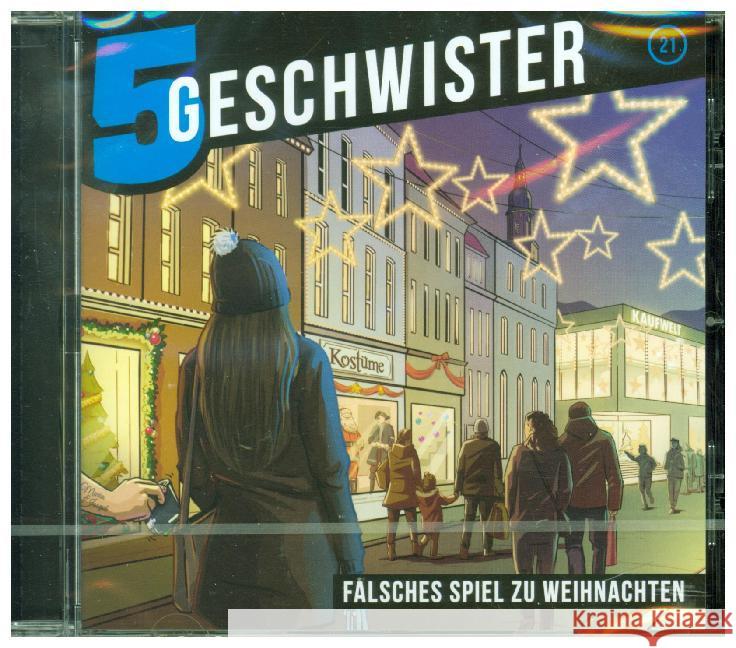 5 Geschwister - Falsches Spiel zu Weihnachten, 1 Audio-CD Schuffenhauer, Tobias, Schier, Tobias 4029856406213 Gerth Medien - książka