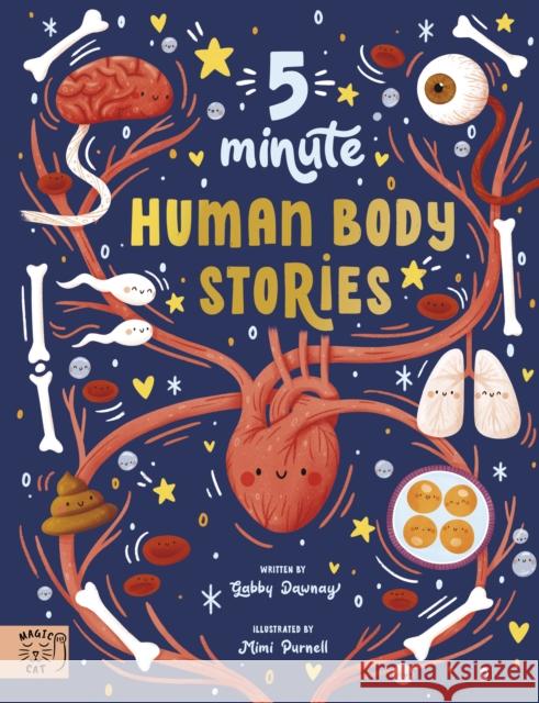 5 Minute Human Body Stories: Science to read out loud! Gabby Dawnay 9781915569042 Magic Cat Publishing - książka