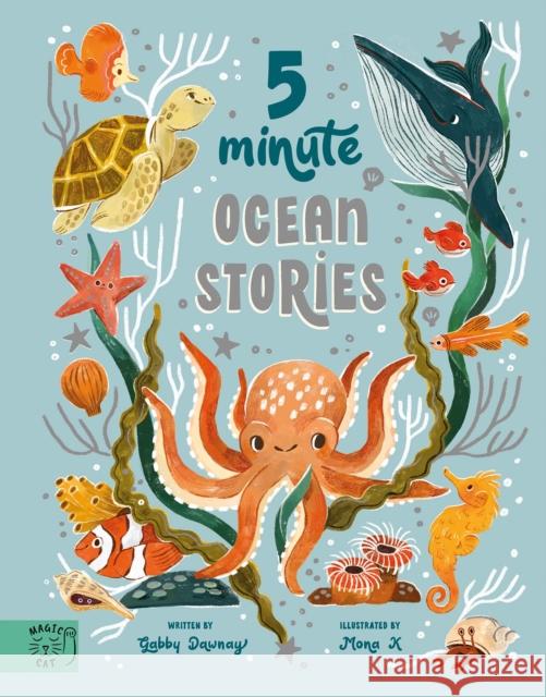 5 Minute Ocean Stories: True Tales from the Sea Gabby Dawnay 9781915569301 Magic Cat Publishing - książka