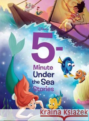 5-Minute Under the Sea Stories Disney Book Group                        Disney Storybook Art Team 9781368055529 Disney Press - książka