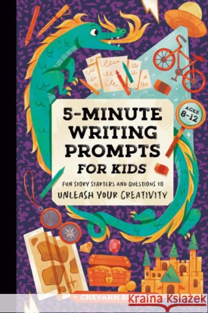 5-Minute Writing Prompts for Kids: Fun Story Starters and Questions to Unleash Your Creativity  9798217151332  - książka