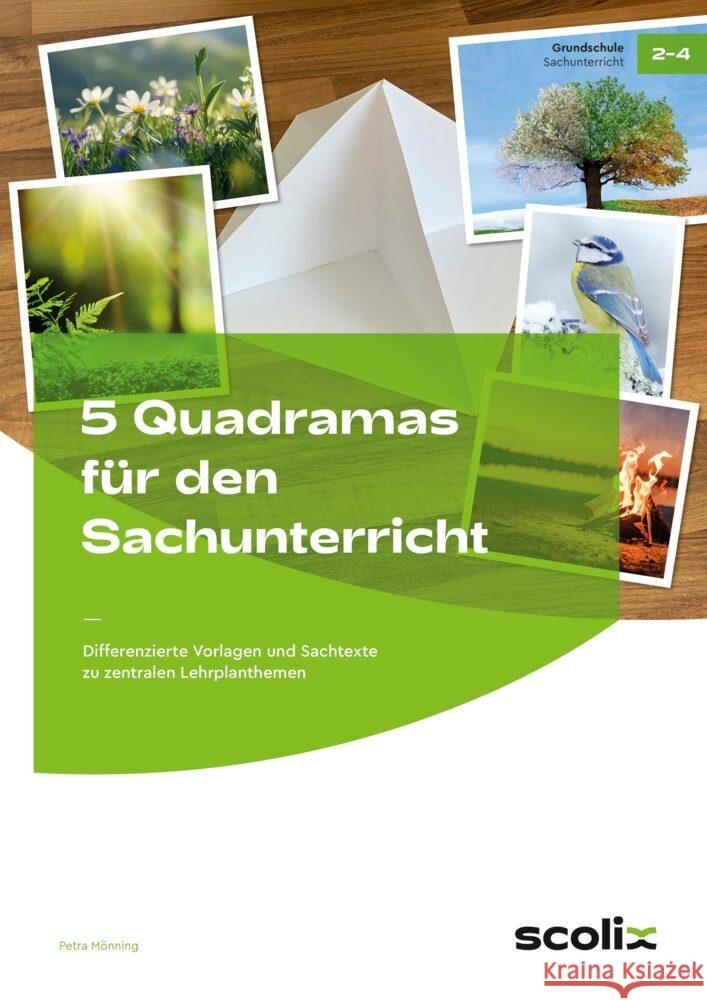 5 Quadramas für den Sachunterricht Mönning, Petra 9783403108399 Scolix - książka
