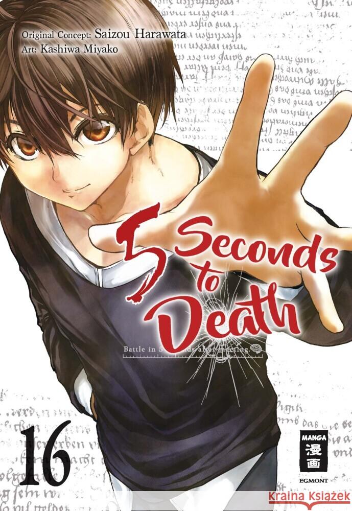 5 Seconds to Death. Bd.16 Kashiwa, Miyako, Harawata, Saizo 9783770441761 Egmont Manga - książka