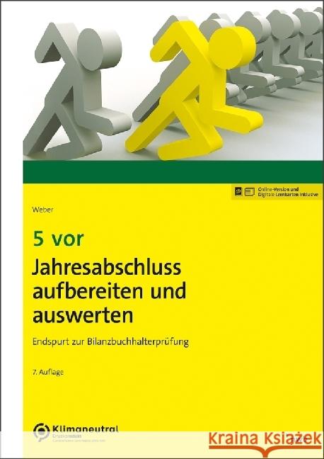 5 vor Jahresabschluss aufbereiten und auswerten Weber, Martin 9783482633973 NWB Verlag - książka