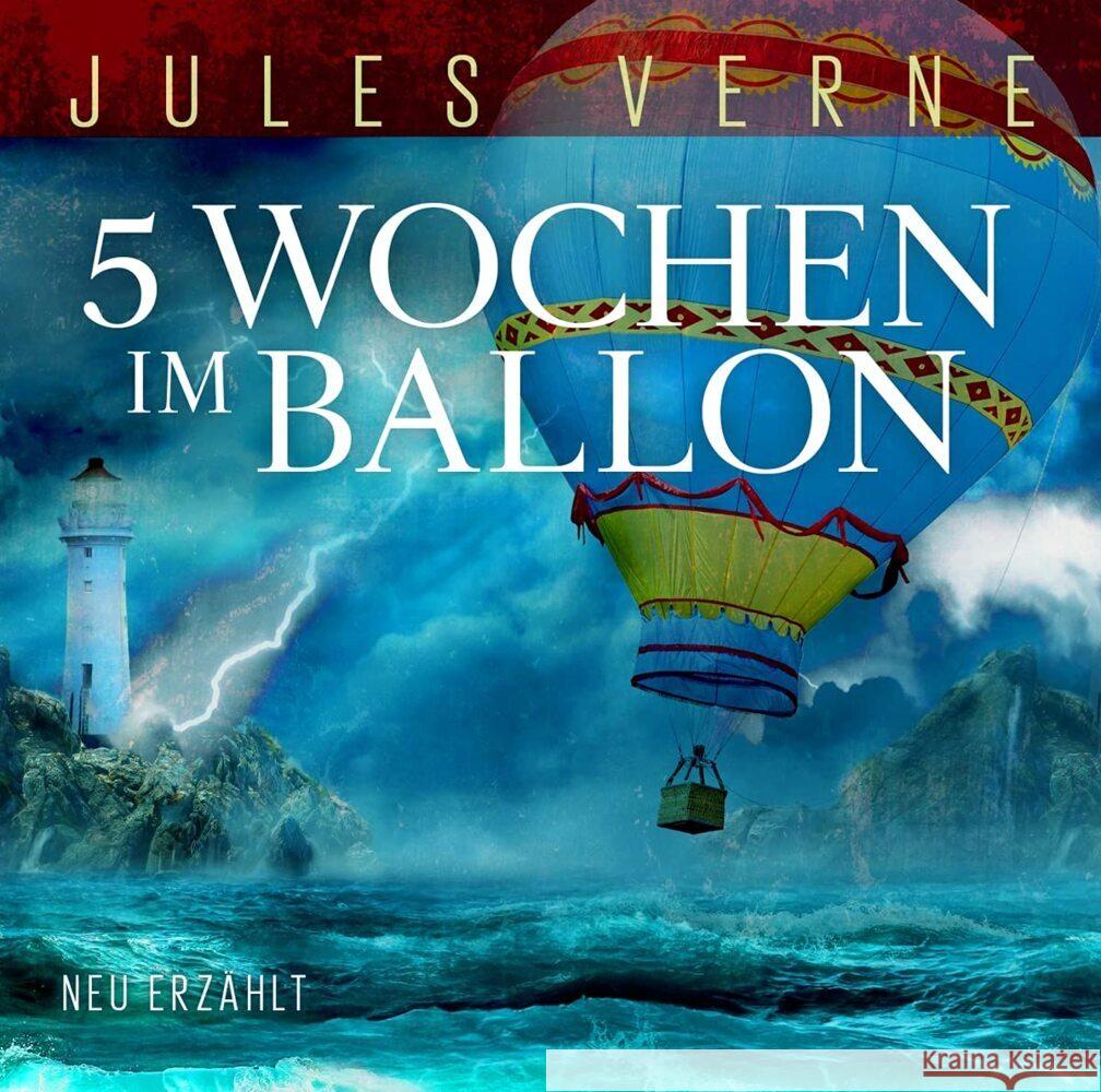 5 Wochen Im Ballon, 1 Audio-CD Verne, Jules 9783959953320 ZYX Music - książka