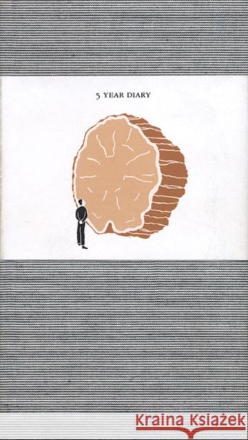 5 Year Diary: Black Cover Shopsin, Tamara 9780977648139 Ice Plant - książka