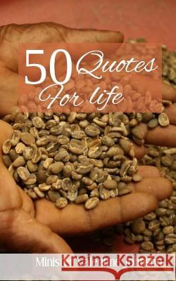 5o Quotes for life Johnson, Valentine 9781535029643 Createspace Independent Publishing Platform - książka