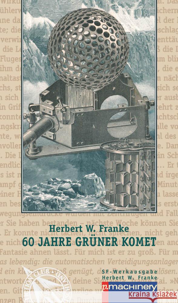 60 JAHRE GRÜNER KOMET Franke, Herbert W., Päch, Susanne, Esselborn, Hans 9783957652270 p.machinery - książka