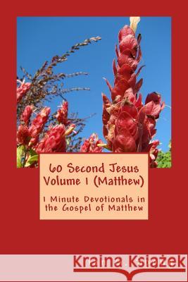 60 Second Jesus Volume 1 (Matthew): 1 Minute Devotionals in the Gospel of Matthew Ian Grant Spong 9781511516075 Createspace - książka