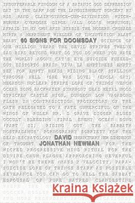 60 Signs for Doomsday David Jonathan Newman 9780595305766 iUniverse - książka