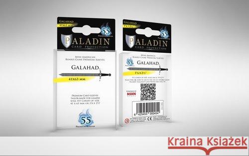 Koszulki na karty Paladin - Galahad (41x63mm) NSKN Games 6425453000454