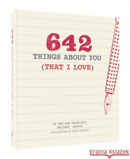 642 Things About You (That I Love) Chronicle Books 9781452158396 Chronicle Books - książka