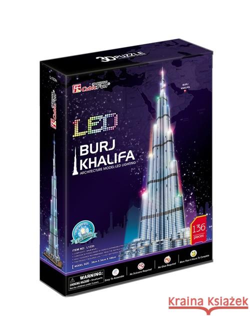 Puzzle 3D Burj Khalifa LED  6944588205089 Cubic Fun