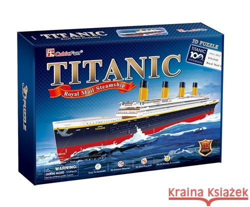Puzzle 3D Statek Titanic  6944588240110 Cubic Fun