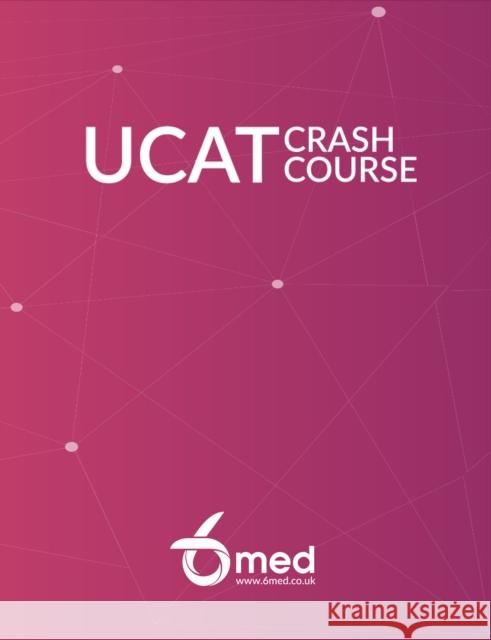 6med UCAT Crash Course 6med 9781912557769 Rar Medical Services - książka