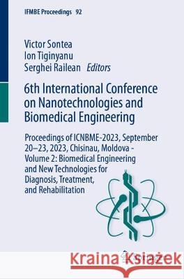 6th International Conference on Nanotechnologies and Biomedical Engineering  9783031427817 Springer Nature Switzerland - książka