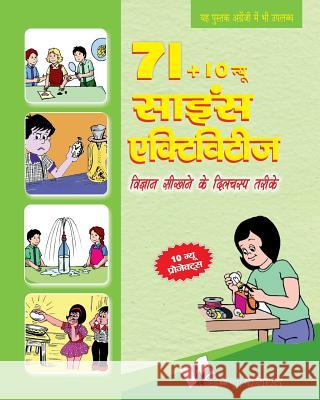 71+10 NEW SCIENCE ACTIVITIES (Hindi) Editorial, Board 9789350570500 V&s Publishers - książka