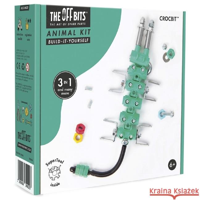Large GatorBit- Alligator Bausatz by OffBits  7290016390476 Kolorowe Baloniki