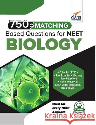 750+ Matching Based Questions for NEET Biology Disha Experts   9789390486335 Disha Publication - książka