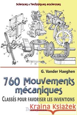 760 Mouvements mécaniques Vander Haeghen 9782369651390 Editions Decoopman - książka