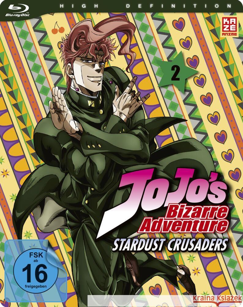 Jojo's Bizarre Adventure Part 3: Stardust Crusaders - 2. Staffel - Blu-ray Vol. 2 (Episoden 13-24) [2 Blu-rays] Suzuki, Kenichi 7630017528964