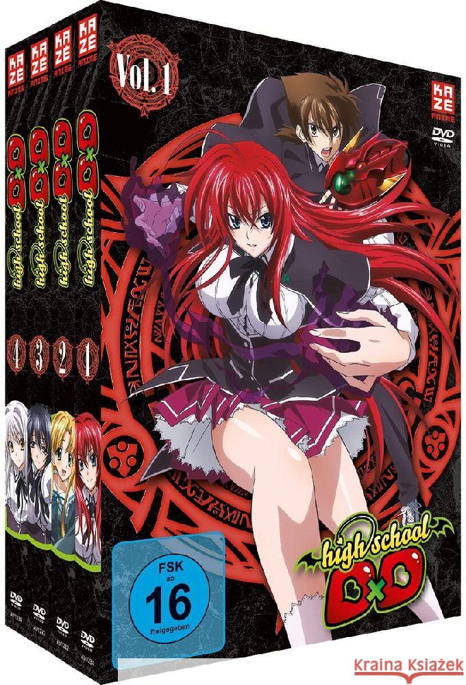 Highschool DxD - Staffel 1 - Gesamtausgabe - Vol.1-4 (4 DVDs) Yanagisawa, Tetsuya 7630017531698