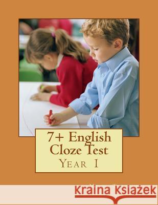 7+ English Cloze Test Moon Tuition 9781727713794 Createspace Independent Publishing Platform - książka