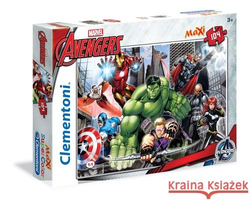 Puzzle 104 Maxi Avengers  8005125236886 Clementoni