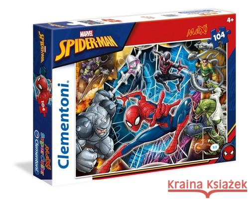 Puzzle 104 Maxi Super kolor Spider-Man  8005125237166 Clementoni