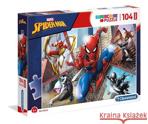 Puzzle 104 Maxi Spiderman  8005125237340 Clementoni