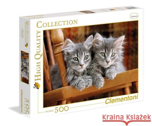 Puzzle 500 HQ Kittens  8005125305452 Clementoni