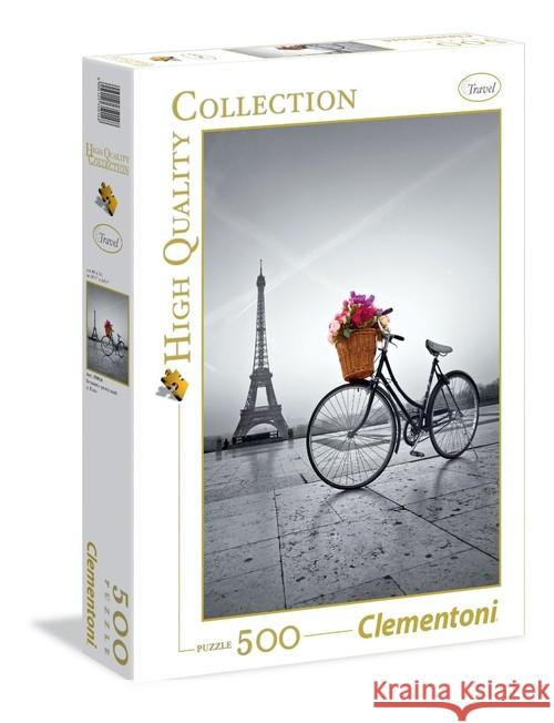 Puzzle 500 HQ Romantic Promenade in Paris  8005125350148 Clementoni