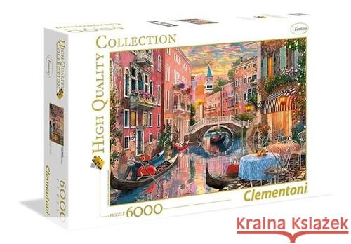 Puzzle 6000 HQ Venice Evening Sunset  8005125365241 Clementoni