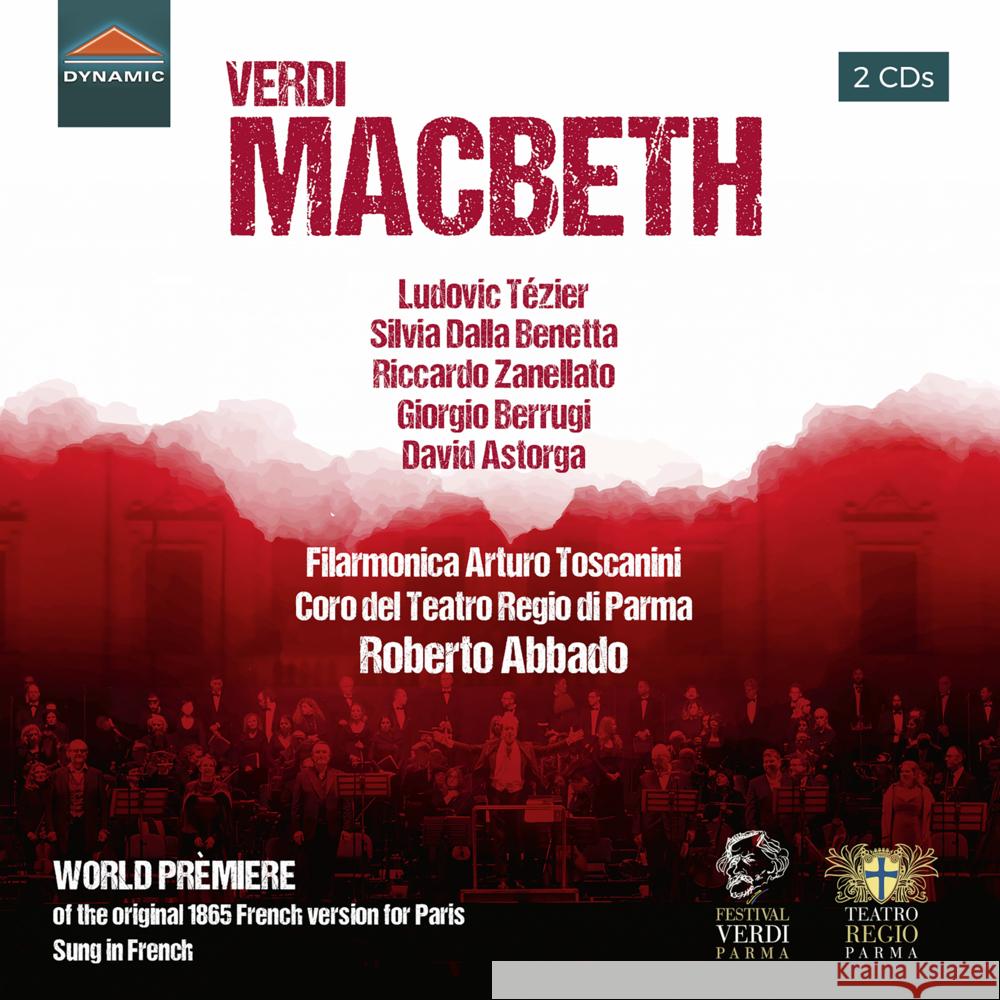 Macbeth, 2 Audio-CD Verdi, Giuseppe 8007144079154 Dynamic