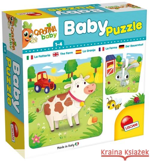 Carotina Baby Puzzle Farma  8008324080083 Lisciani