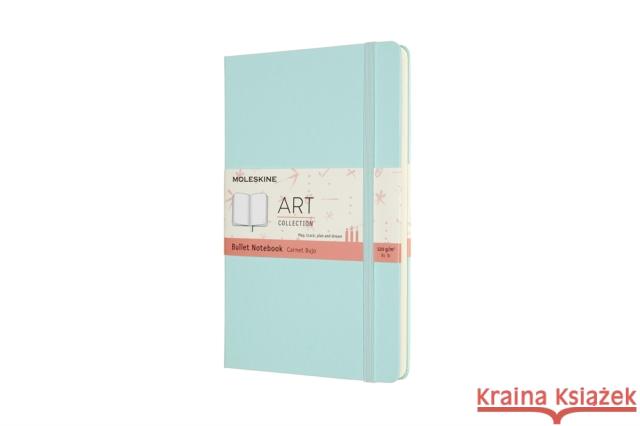 Moleskine Art Large Bullet Notebook: Aquamarine MOLESKINE 8056420852912