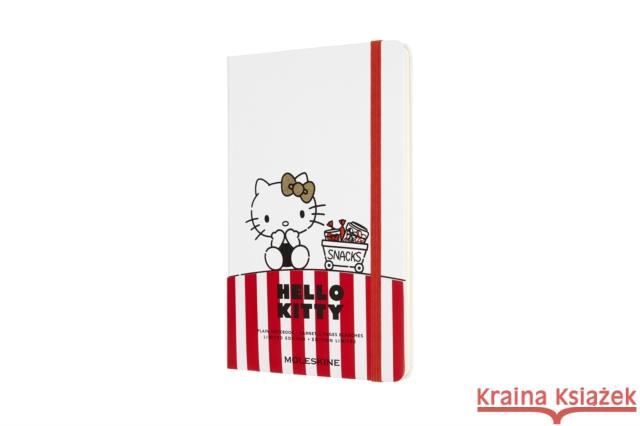 Moleskine Limited Edition Hello Kitty Large Plain Notebook: White MOLESKINE 8056420853490