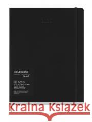 Moleskine 2025 PRO 12-Month Weekly Vertical XL Smart Planner: Black Moleskine 8056999271282