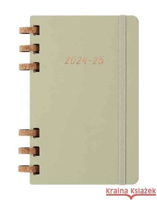 Moleskine 2025 12-Month Large Hardcover Academic Spiral Planner: Kiwi Moleskine 8056999271480