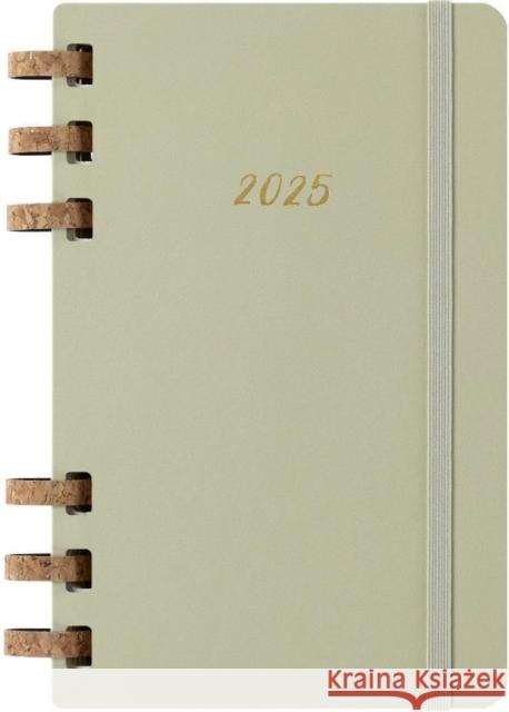 Moleskine 2025 12-Month Large Hardcover Spiral Planner: Kiwi Moleskine 8056999271510