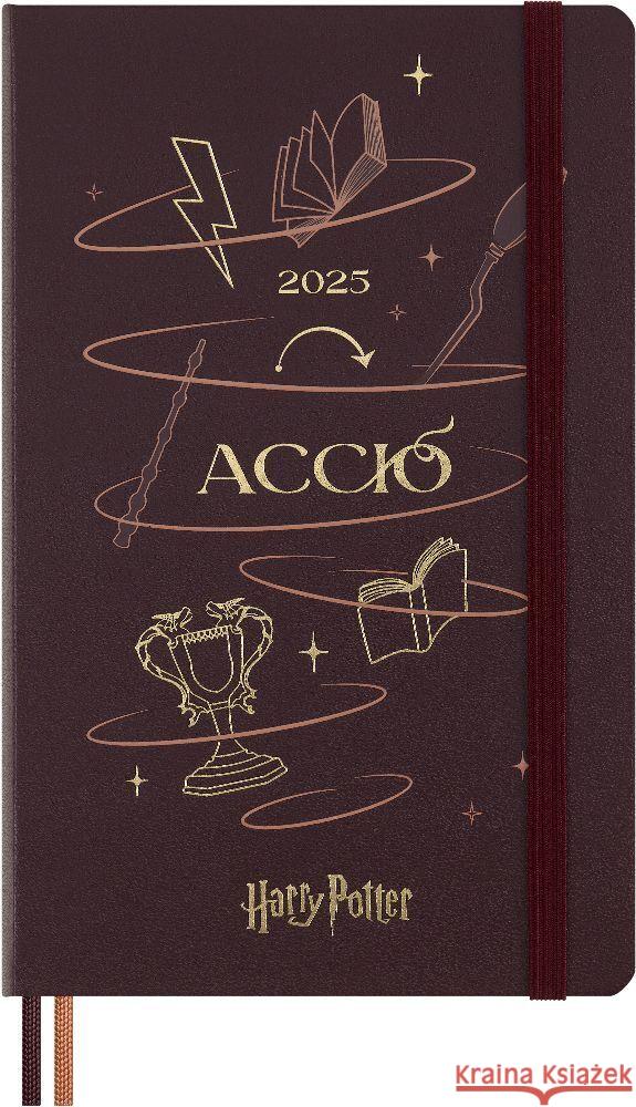 Moleskine Ltd. Ed. Harry Potter 2025 12-Month Daily Large Hardcover Notebook: Accio Moleskine 8056999272166