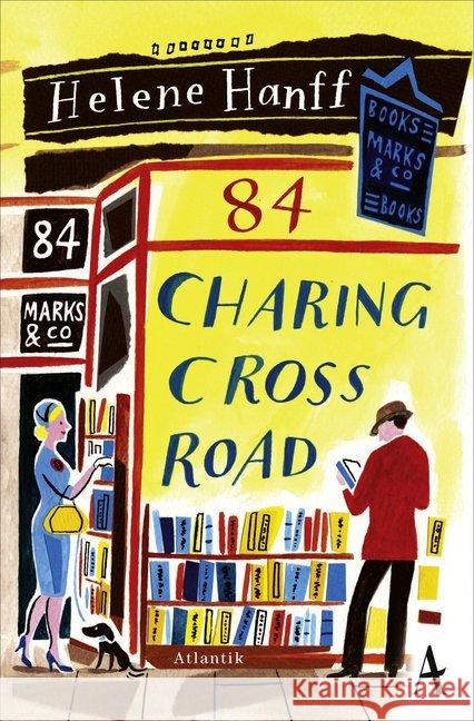 84, Charing Cross Road Hanff, Helene 9783455650747 Atlantik Verlag - książka