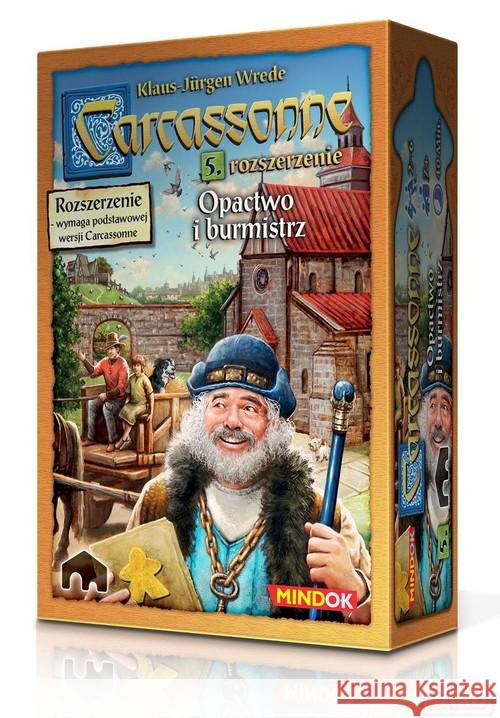 Carcassonne 5 - Opactwo i burmistrz Edycja 2 Wrede Klaus-Jurgen 8595558307050