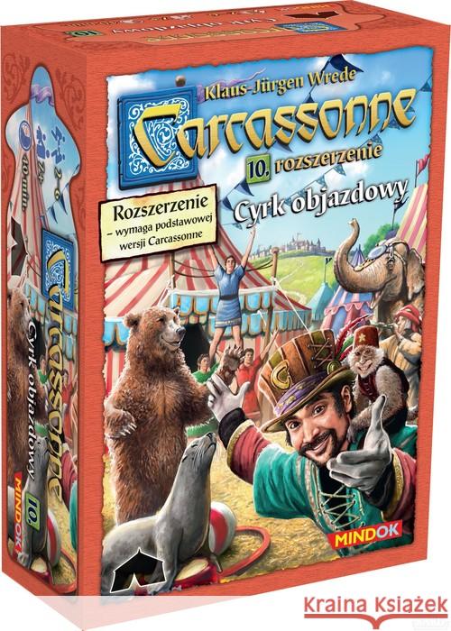 Carcassonne 10 - Cyrk objazdowy Edycja 2 Wrede Klaus-Jurgen 8595558307128