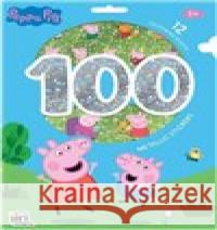 100 metalických samolepek s omalovánkovými listy Prasátko Peppa  8595593844749 Jiri models