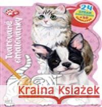 Tvarované omalovánky Štěňátka a koťátka  8595593846446 Jiri models